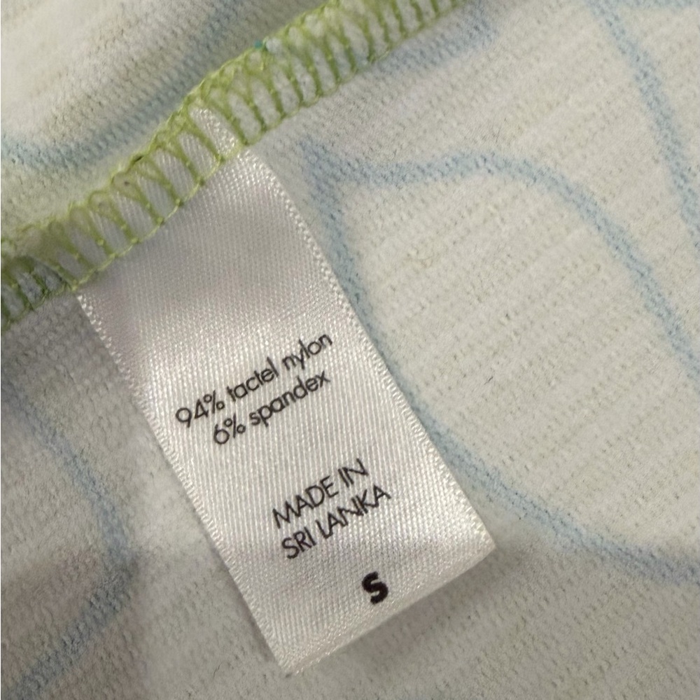 Lucy Hawaiian Print Sun Protection Zip-Up Athletic Jacket Size Small Running - Picture 11 of 16